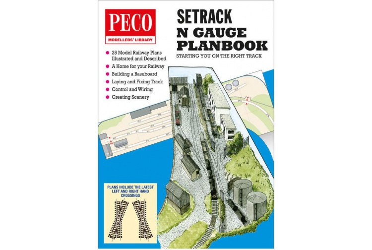 Peco IN-1 N Gauge Setrack Planbook