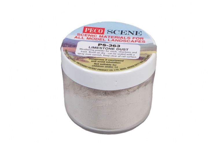 Peco PS-363 Limestone Dust Weathering Powder (75ml)