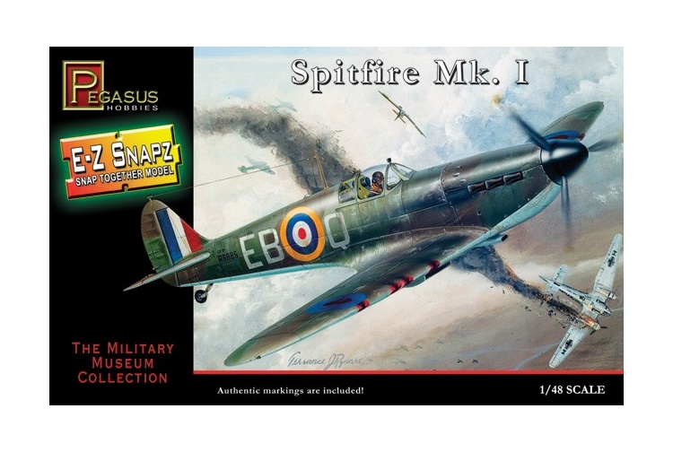 Pegasus Hobbies 8410 Spitfire Mk.I 1:48 Scale Model Aircraft Kit