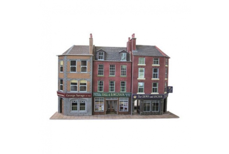 Metcalfe PO205 Low Relief Pub and Shop Card Kit