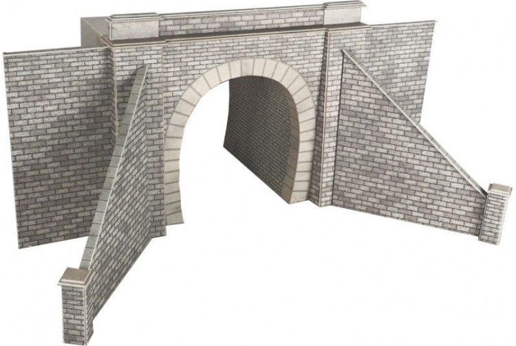 Metcalfe PO243 Single Track Tunnel Entrances OO Gauge Card Kit
