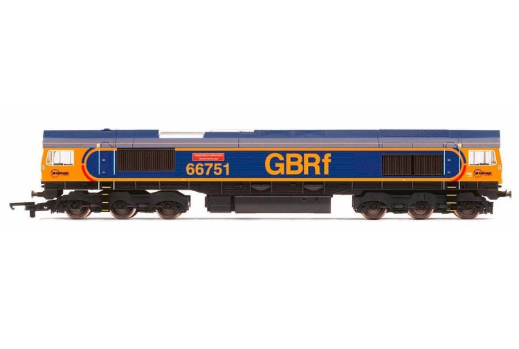 Hornby R3573 GBRf Class 66 66751 ‘Inspiration Delivered - Hitachi Rail Europe'
