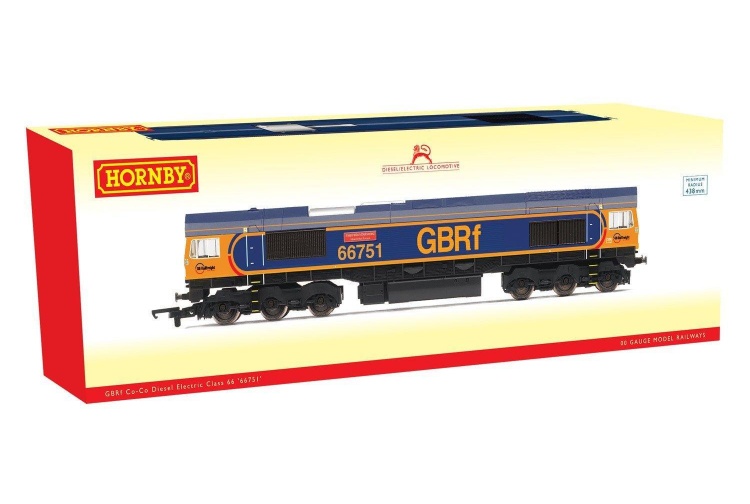 Hornby R3573 GBRf Class 66 66751 ‘Inspiration Delivered' box