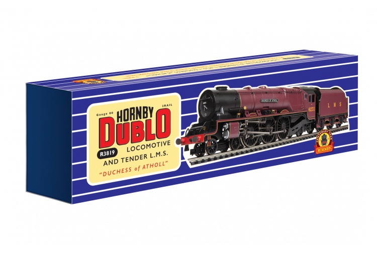 Hornby R3819 LMS 6231 Duchess of Atholl Centenary Year Limited Edition 3d-box