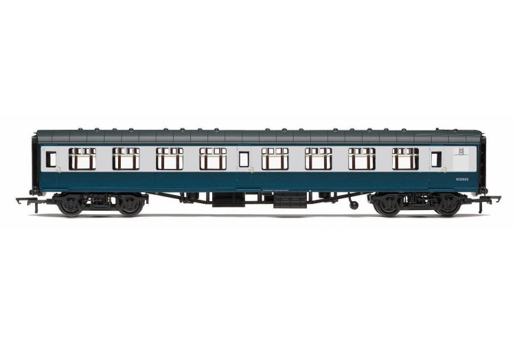 Hornby R4772 BR Mk1 Coach Corridor 2nd Class W25923 Blue & Grey Livery 