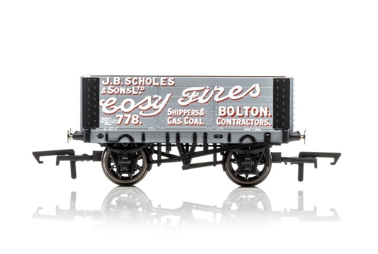 hornby-r6871-6-plank-wagon-scholes-and-sons