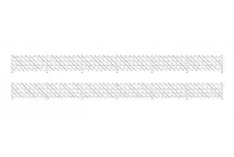Ratio 426 White Lineside Fencing LMS Style