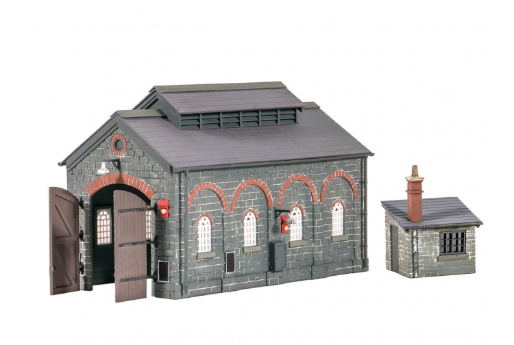 Ratio 522 Engine Shed and Hut Kit