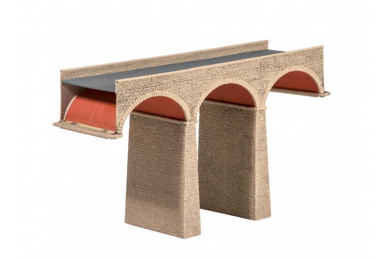 Ratio 251 Three Arch Viaduct N Gauge Plastic Kit