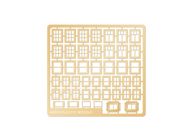 Ratio 310 Domestic Windows N Gauge Etched Brass Kit 