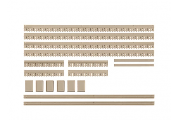 Ratio 516 Station Valancing and Notice Board OO Gauge Plastic Kit
