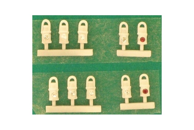 Springside DA3/10 SR Head And Tail Lamps White (Pack of 10)