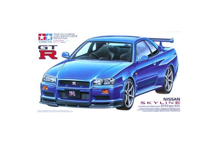 Tamiya 24210 Nissan Skyline GT-R34 V-Spec Box