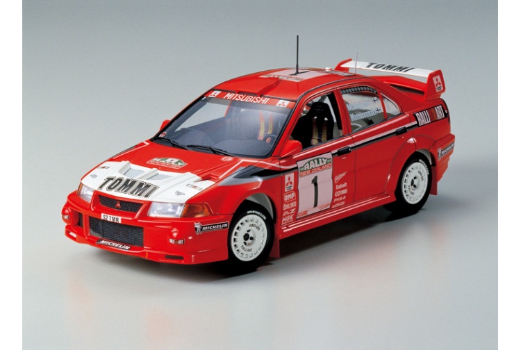 Tamiya 24220 Mitsubishi Lancer Evolution VI WRC 1:24 Scale Model Car Kit