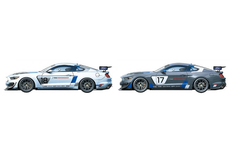 Tamiya 24354 Ford Mustang GT4 Decal Layout And PAint Guide