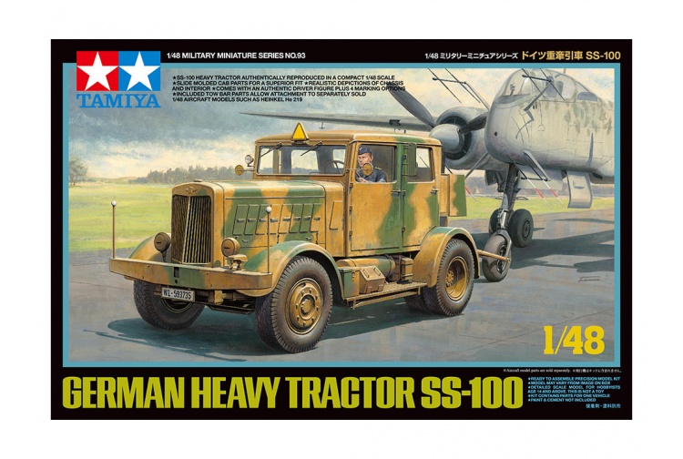 Tamiya 32593 German Heavy Tractor SS-100 Package