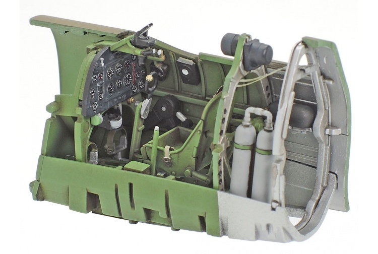 Tamiya 61119 Supermarine Spitfire Mk.I Cockpit Details