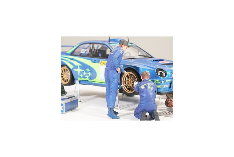 Tamiya 24266 Rally Mechanics Set 1:24 Scale Plastic Kit detail