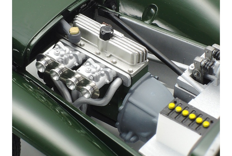 Tamiya 24357 Lotus Super 7 Series II 1:24 Scale Model Car Kit engine detail
