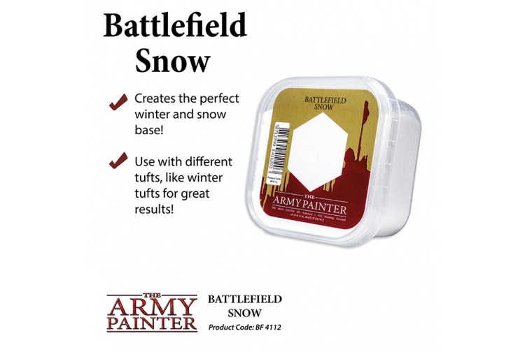 The Army Painter BF4112 Battlefield Snow