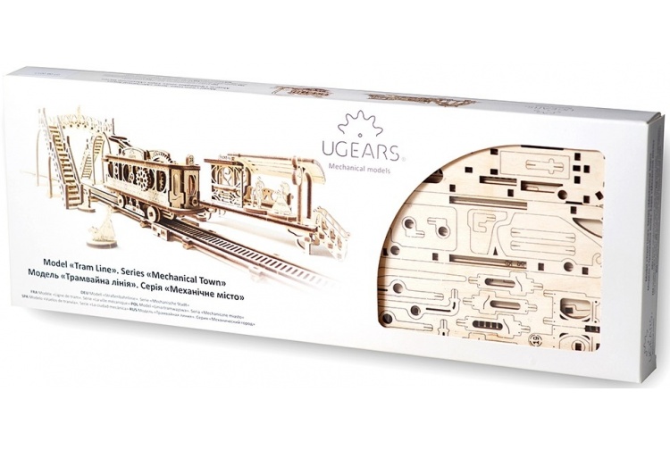 UGears Tram Line Package Front