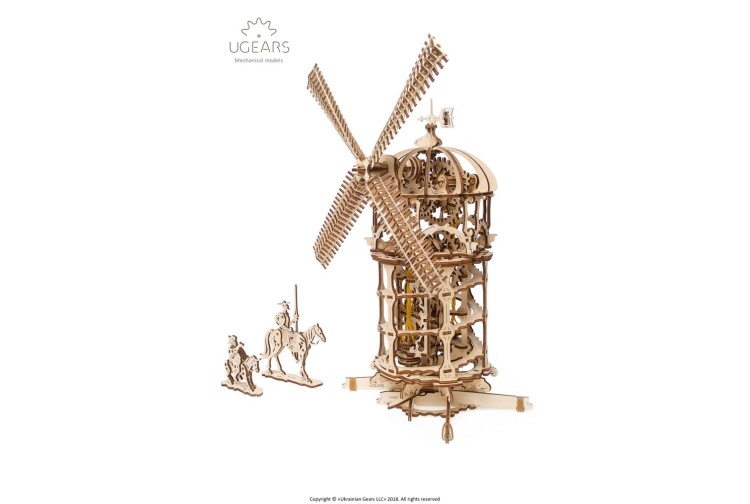 Ugears UG70055 Model Tower Windmill Front Right