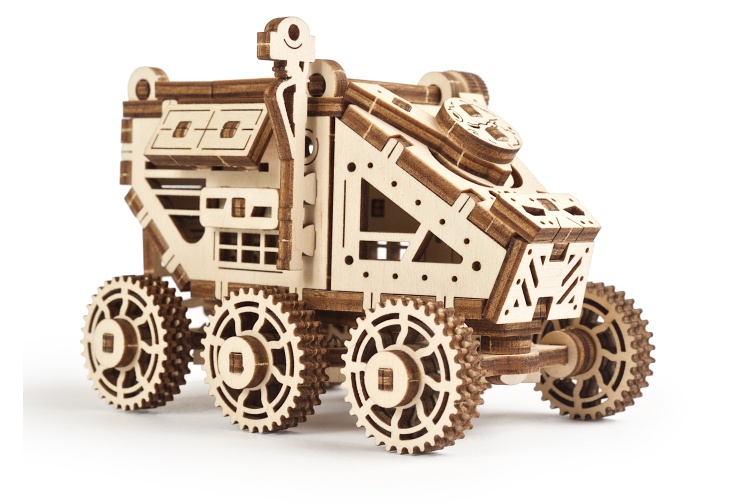 UGears 70134 Mars Buggy Mechanical Model Wooden Kit