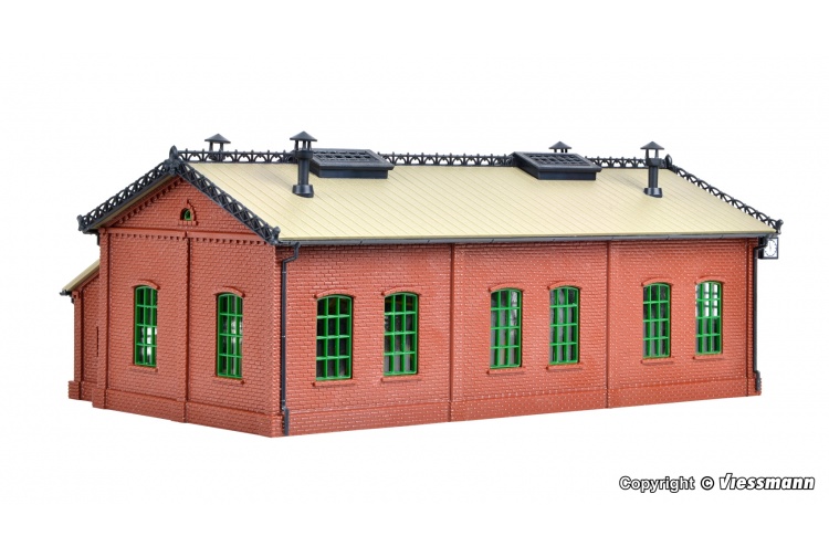 Vollmer 47608 Locomotive Shed Double Track Rear