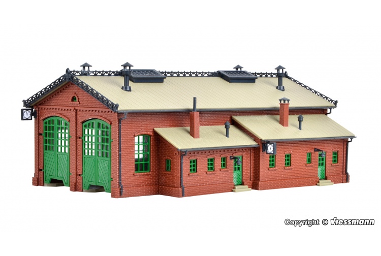 Vollmer 47608 Locomotive Shed Double Track