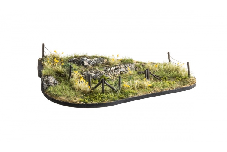 Woodland Scenics A2980 HO Gauge Barbed Wire Fence Example Layout 2