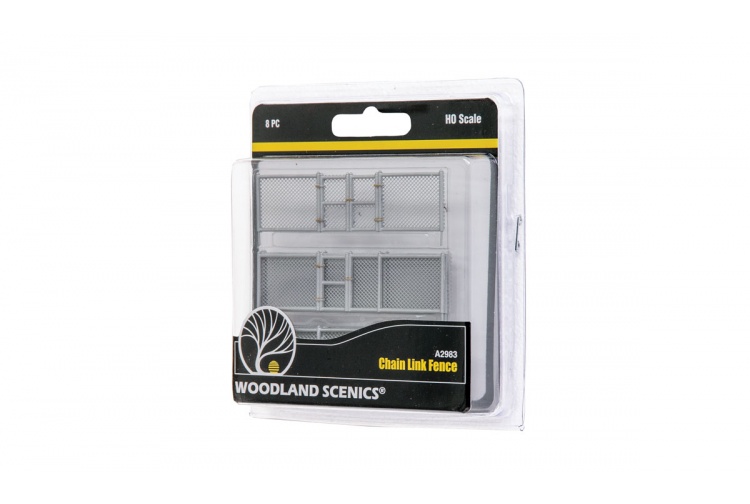 Woodland Scenics A2983 HO Gauge Chain Link Fence Package