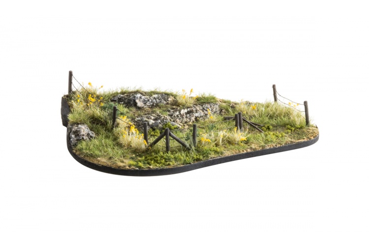 Woodland Scenics A2990 N Gauge Barbed Wire Fence Example Layout 2