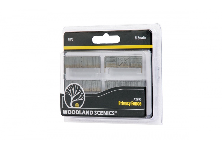 Woodland Scenics A2995 N Gauge Privacy Fence Package