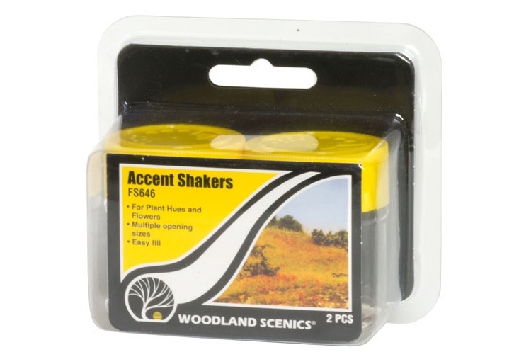 Woodland Scenics FS646 Accent Shakers Package