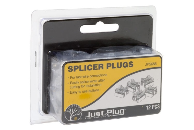 Woodland Scenics JP5686 Splicer Plugs (pack of 12) Package