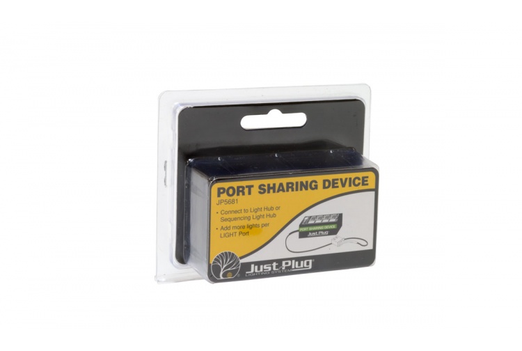 Woodland Scenics Just Plug JP5681 Port Sharing Device Package