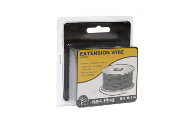 Woodland Scenics Just Plug JP5683 Extension Wire Package