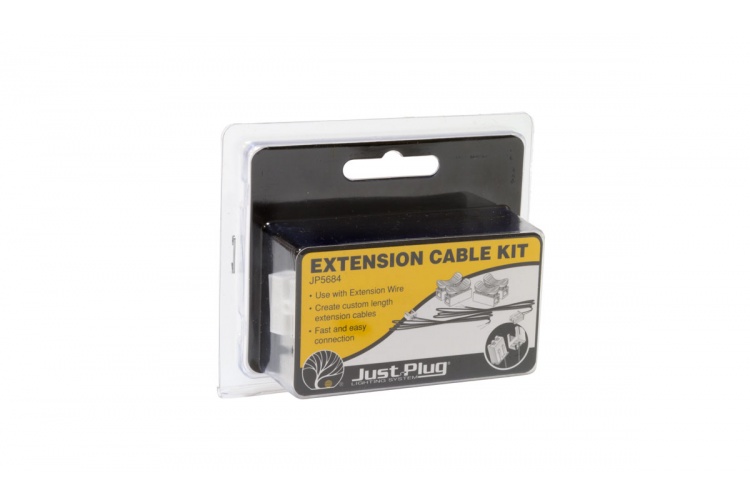 Woodland Scenics Just Plug JP5684 Extension Cable Kit Package