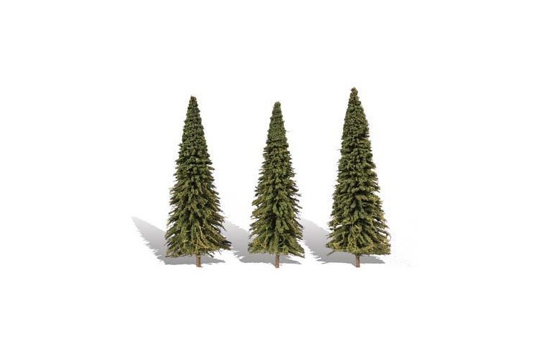Woodland Scenics TR3573 6″-7″ Classic Forever Green Trees (Pack of 3)