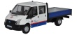 Oxford Diecast 76TPU003 Ford Transit Dropside London Underground