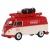 Oxford Diecast 76VWS007CC VW T1 Van With Rooftop Coca Cola Bottle Front And Side