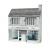 Bachmann Scenecraft 44-285 Low Relief Parsons Estate Agent Pre-Built OO Gauge