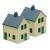 Peco LK-15 Stone Station Houses OO Gauge Plastic Kit Peco LK-15 Stone Station Houses OO Gauge Plastic Kit