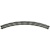 Bachmann 36-609 Double Curve 3rd Radius 505mm Arc 45 Degrees