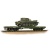 Bachmann 38-725 WD 50T Warflat Bogie Wagon And WD Khaki Green Cromwell MK4 Tank