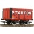 Bachmann Branchline 37-206B 8 Plank Wagon Coke Rails 'Stanton' Red