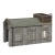 Bachmann Scenecraft 42-0002 Stone Engine Shed with Tank