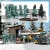 Busch 1182 OO/HO Scale Christmas Tree Sale Scene