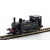 Dapol 4S-018-009 B4 0-4-0T 87 Southern Wartime Black Front Left