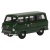 Oxford Diecast 76FDE016 Ford 400e Minibus London Fire Brigade Green